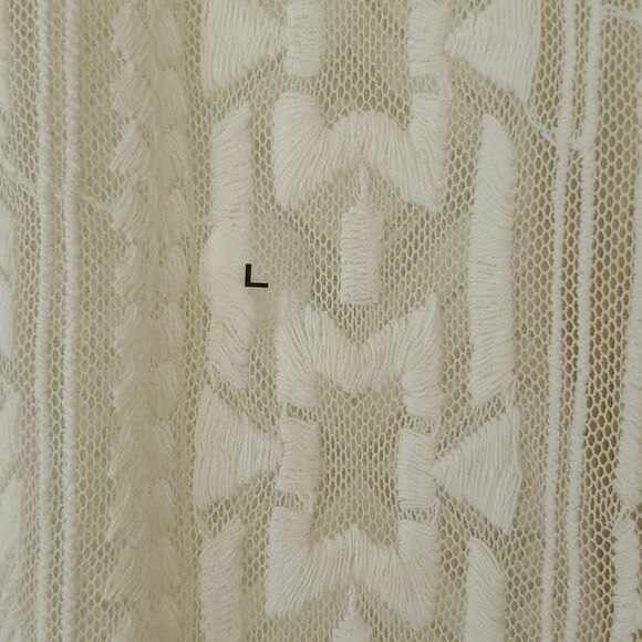 Eddie Bauer womans embroidered lace top, NWT, size large - Picture 4 of 7